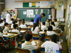 小学校歯磨き指導