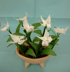 お手製のお花